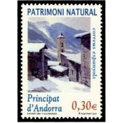 Andorra Española 345 2007 Patrimonio Natural MNH 