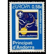 Andorra Española 346 2007 Europa MNH 