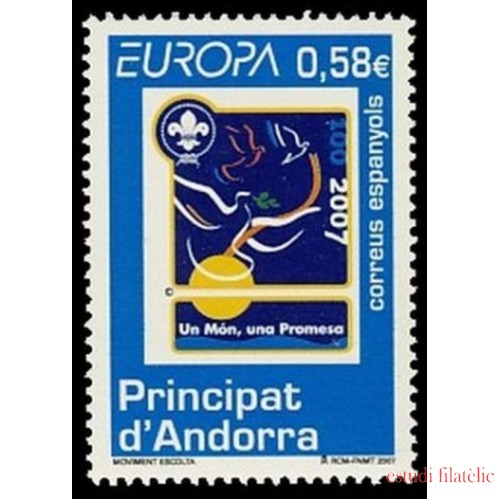 Andorra Española 346 2007 Europa MNH 