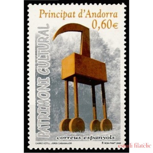 Andorra Española 353 2008 Patrimonio cultural MNH 