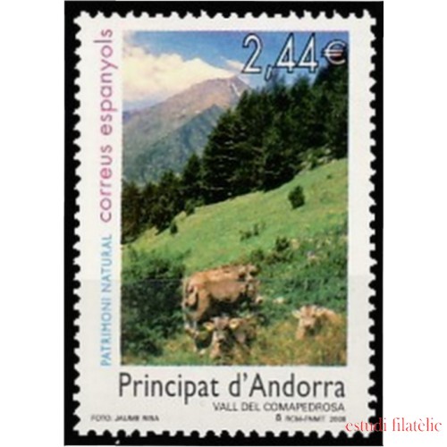 Andorra Española 359 2008 Patrimonio Natural MNH 