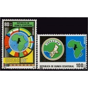 Guinea Ecuatorial 85/86 1986 Unión de los Estados de África Central MNH