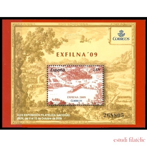 España Spain 4512 2009 Exposición Filatélica Nacional EXFILNA 2009 MNH