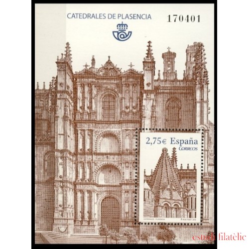 España Spain 4552 2010 Catedrales Plasencia MNH 