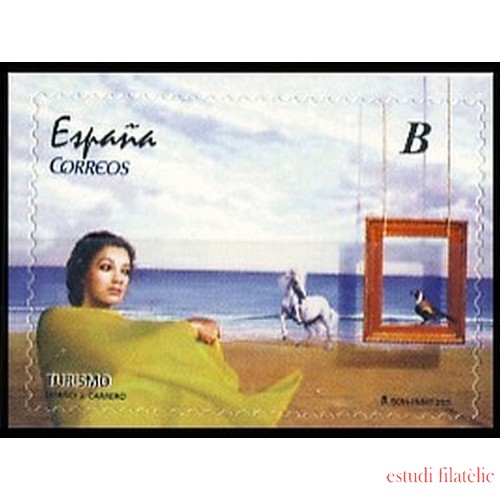 España Spain 4621 2011 Turismo Pintura de Carrero Mujer caballo Ave MNH Tarifa B