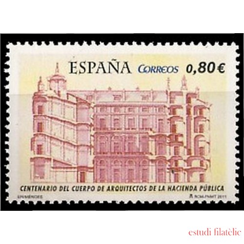 España Spain 4655 2011 Ministerio Economía y Hacienda Cuerpo arquitectos MNH 