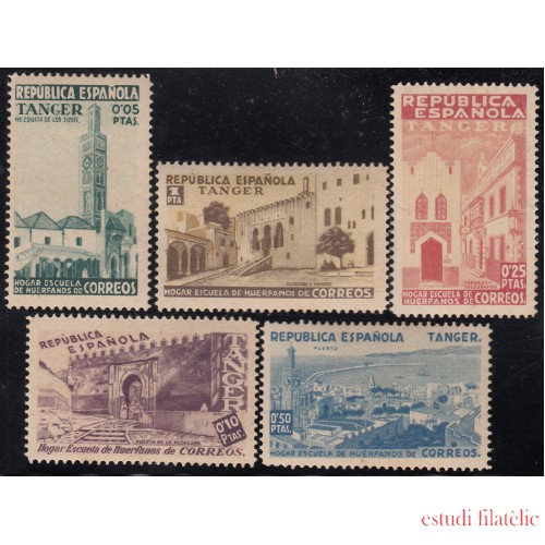 Tanger  Beneficencia B- 1/5 1937 Vista Landscapes MNH 