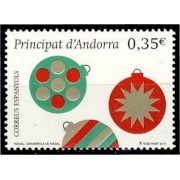 Andorra Española 390 2011 Carambola de Navidad MNH 