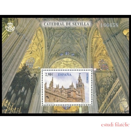 España Spain 4719 2012 Catedrales Catedral de Sevilla La Giralda MNH