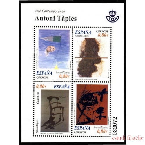 España Spain 4664 2011 Arte Contemporáneo Antoni Tàpies MNH