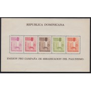 Rep. Dominicana HB 25 1962 Erradicación del Paludismo MNH
