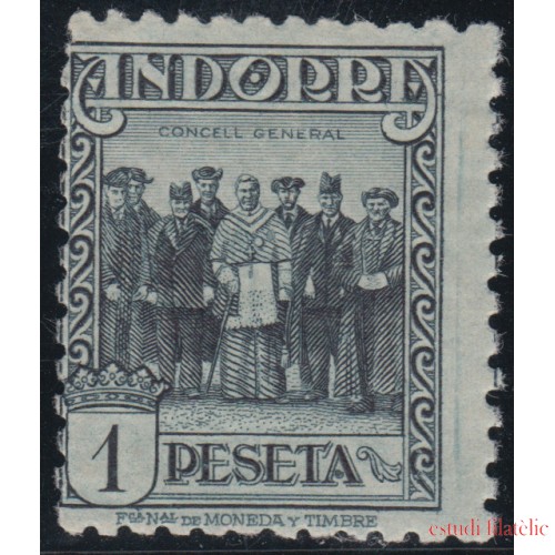 Andorra Española 24d ( 15d/24d )1931PAISAJES DE ANDORRA MNH