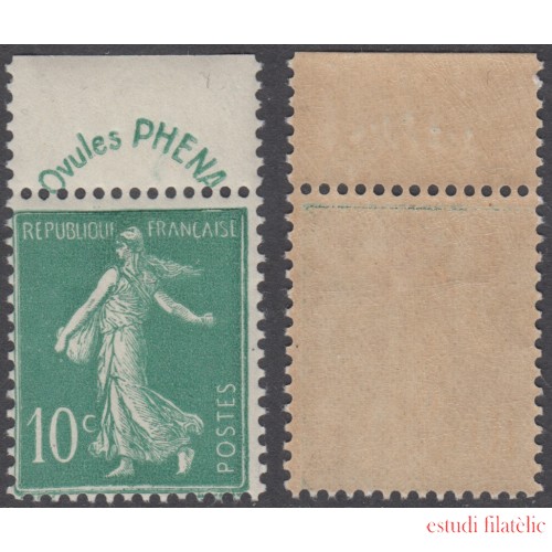 France Francia Nº 188A 1924 - 1926 Phena Semeuse MNH