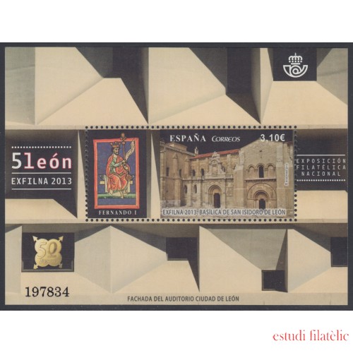 España Spain 4815 2013 Efilna León MNH