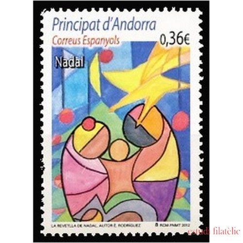 Andorra Española 400 2012 Navidad MNH 