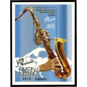 Andorra Española 404  HB 2013  Jazz Hivern Andorra MNH 