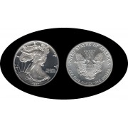 Estados Unidos United States 1 OZ onza 1987 Liberty 1$  Plata Ag