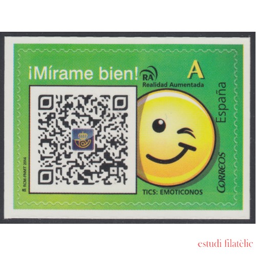 España Spain 4875 2014 TICS Emoticonos MNH Tarifa A