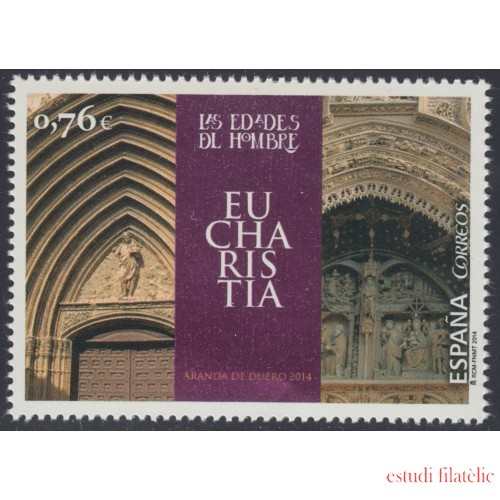 España Spain 4887 2014 Las Edades del Hombre Eucaristia MNH