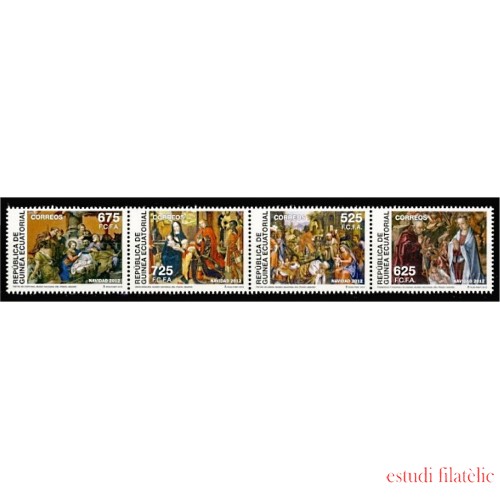 Guinea Ecuatorial 470/73 2012 Navidad MNH