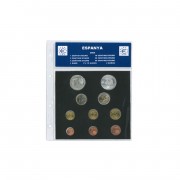 Hoja Euros España 9 Monedas SAFI castellano 014209