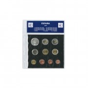 Hoja Euros España 8 Monedas SAFI  castellano 014208
