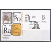 España Spain 4637 2011 Año Interquímica Premio Nobel 1911 Marie Curie SPD Sobre Primer Día