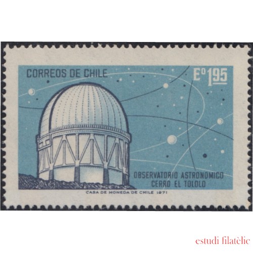 Chile 374 1971 Observatorio Cerro el Tololo MNH