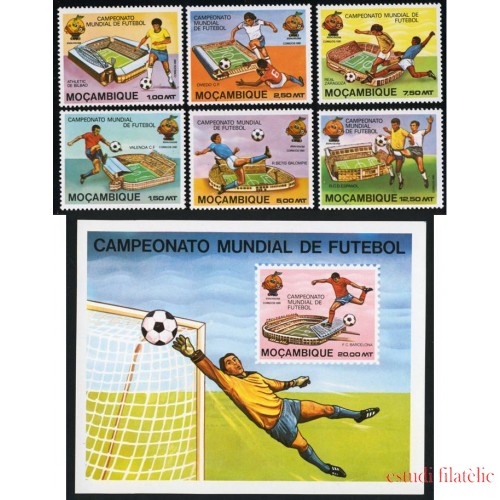 DEP3 Mozambique  Nº 782/87 + HB 8   MNH