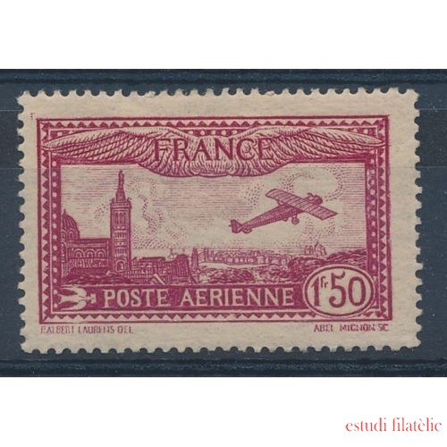 France Francia A - 5 Correo Aereo Marseille Marsella MNH