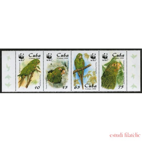 FAU1  Cuba  Nº 3749/52  1998   MNH