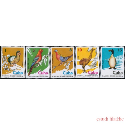 FAU4  Cuba  Nº 1788/92  1974  MNH