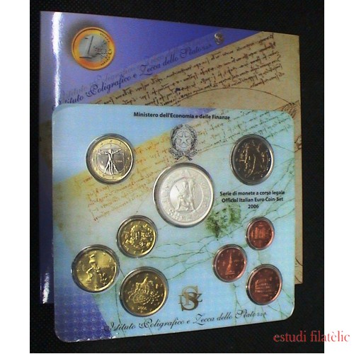 Monedas Euros San Marino Cartera 2006 + 5€ (plata)