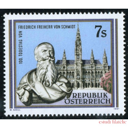 VAR1  Öesterreich Austria  Nº 1844   1991  MNH