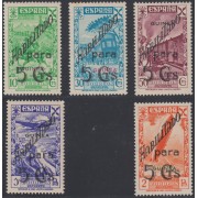 Guinea Española Beneficencia 7/11 1941 Historia del correo MNH 