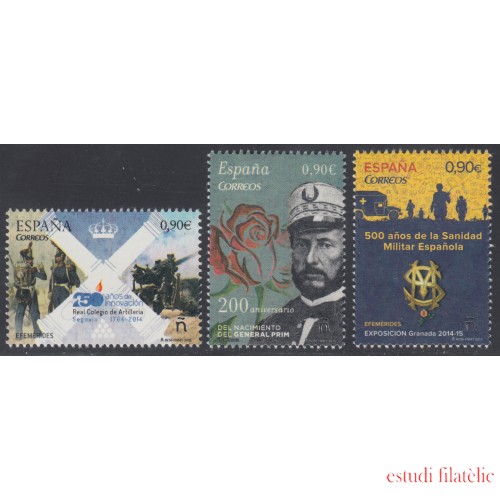 España Spain 4947/49 2015 Efemérides MNH