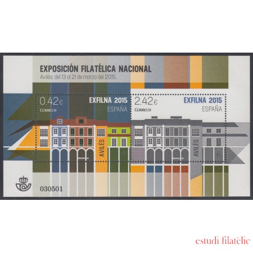 España Spain 4956 2015 Exfilna 2015 MNH