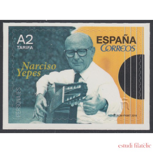 España Spain 4977 2015 Narciso Yepes MNH Tarifa A2