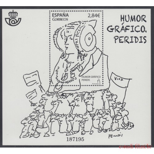 España Spain 4978 2015 Humor Gráfico MNH