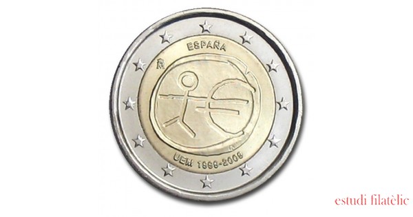 Colección 20 monedas 2 euros 10 AÑOS EMU.