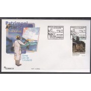 Andorra Española 316  2004 Patrimonio Artístico SPD Sobre Primer día