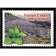 Andorra Española 423 2014 Tabaco Tobacco MNH