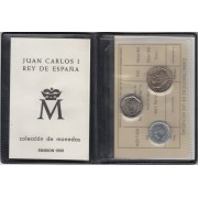 España Spain Cartera Oficial Pesetas 1986 Madrid Juan Carlos I FNMT