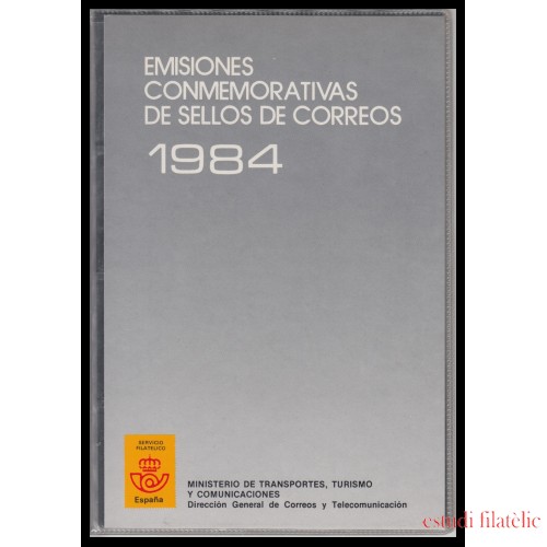 Libro Oficial Correos España 1984