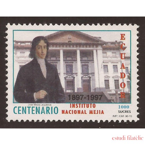 Ecuador 1378A 1997 100 Aniversario Instituto Nacional Mejía MNH 