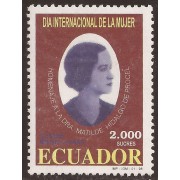 Ecuador 1413 1998 Día mundial de la Mujer MNH