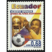 Ecuador 1509 2000 Futbolista Alberto Spencer Fútbol Football MNH 