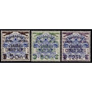 España Spain Canarias 31/33 1937 Sellos benéficos habilitados MH