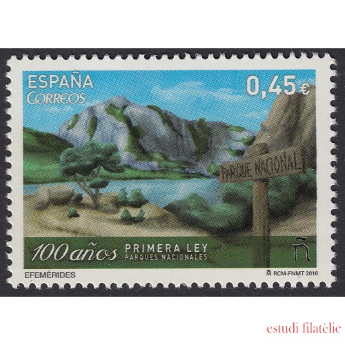 España Spain 5049 2016 Efemérides MNH