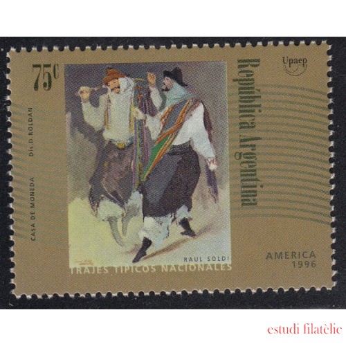 Upaep Argentina 1958 1996 Gauchos Trajes típicos MNH